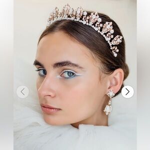 Maria Elena - Affinity Bridal Crown - Rose Gold